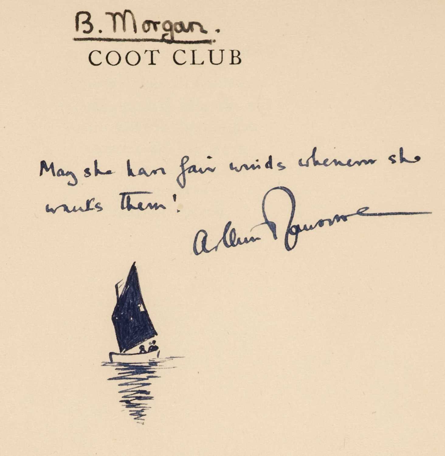 Lot 689 - Ransome (Arthur). Coot Club, 1st edition, 1934