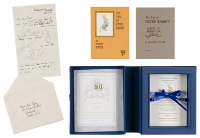 Lot 89 - Potter (Beatrix). The Tale of Peter Rabbit, Boxed Centenary Edition, 1993