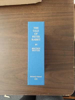 Lot 6 - Potter (Beatrix). The Tale of Peter Rabbit, 1st privately printed edition, 1901
