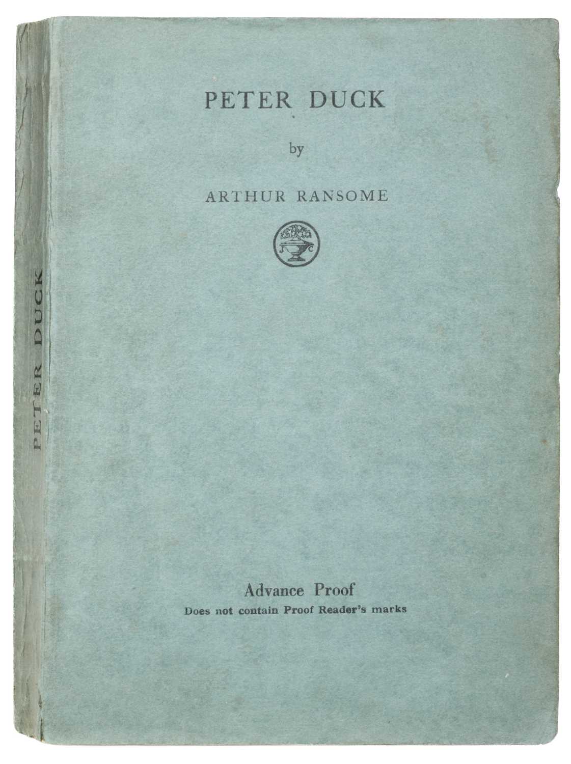 Lot 685 - Ransome (Arthur). Peter Duck, uncorrected proof, 1932