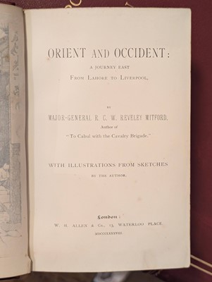 Lot 17 - Japan. Barneby (Henry).The New Far West and The Old Far East, 1889