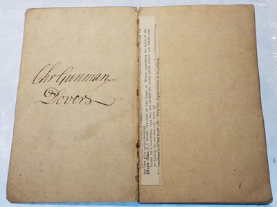 Lot 422 - Hoyle (Edmond). A Short Treatise on the Game of Whist..., 3rd edition, London: F. Cogan, 1743