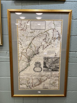 Lot 134 - Moll (Herman). A New Exact Map of the Dominions of the King of Great Britain..., circa 1715