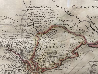 Lot 134 - Moll (Herman). A New Exact Map of the Dominions of the King of Great Britain..., circa 1715