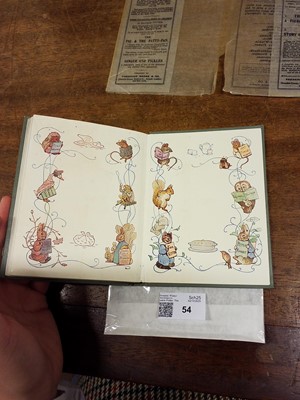Lot 54 - Potter (Beatrix). The Tale of Benjamin Bunny, deluxe edition, with glassine wrapper