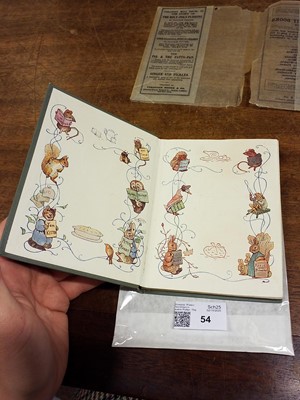 Lot 54 - Potter (Beatrix). The Tale of Benjamin Bunny, deluxe edition, with glassine wrapper
