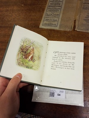 Lot 54 - Potter (Beatrix). The Tale of Benjamin Bunny, deluxe edition, with glassine wrapper