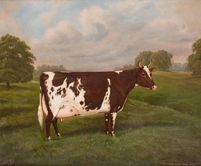 Lot 125 - Clark (William Albert, 1880-1963). A pair of pedigree portraits, 1947