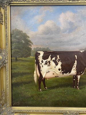 Lot 125 - Clark (William Albert, 1880-1963). A pair of pedigree portraits, 1947