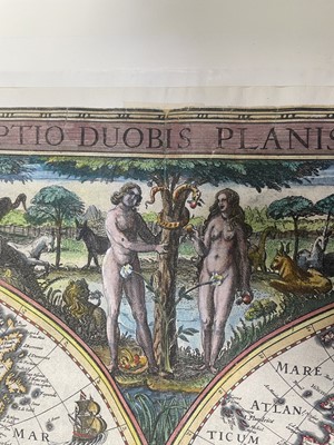 Lot 155 - World. Van Geelkercken (N.), Orbis Terrarum Descriptio Duobis..., circa 1618