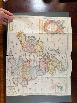 Lot 63 - Blome (Richard). Britannia: or a Geographical Description of the Kingdoms...., 1st. edition, 1673