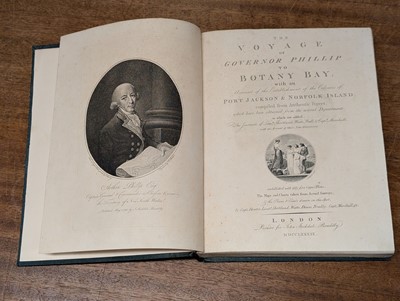Lot 27 - Phillip (Arthur). The Voyage of Governor Philip to Botany Bay, 1st ed, 1789