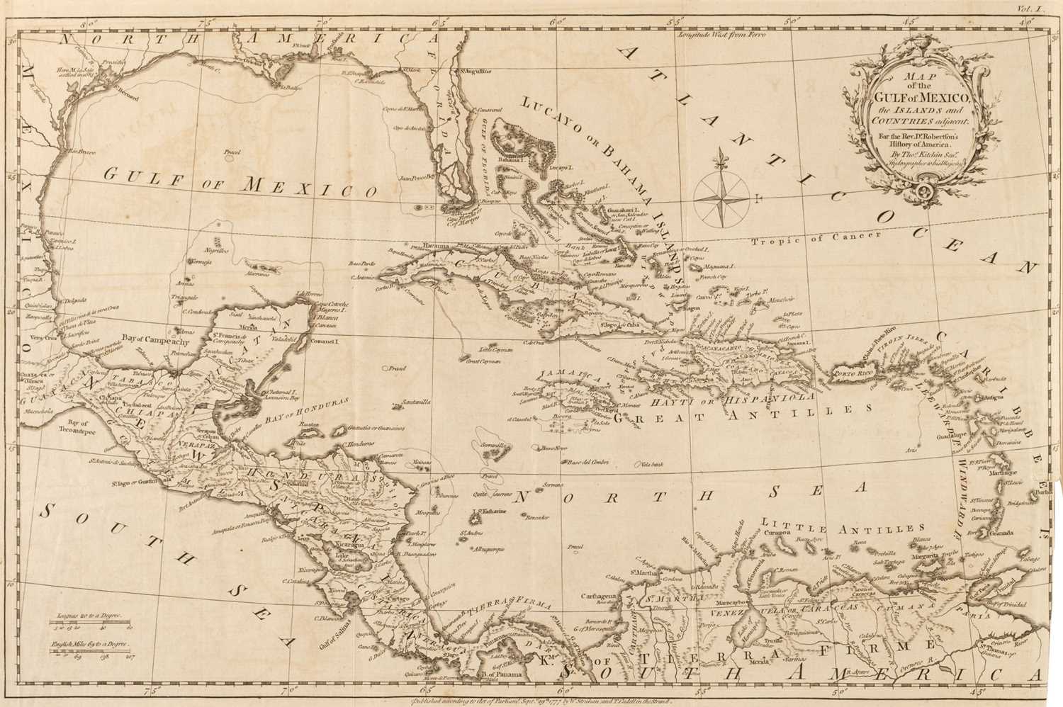 Lot 27 - Robertson (William). The History of America, 1st edition, 1777