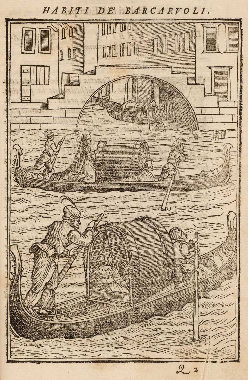 Lot 225 - Vecellio (Cesare). [De gli habiti antichi et moderni di diuerse parti del mondo libri due..., 1590]
