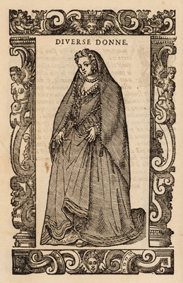 Lot 225 - Vecellio (Cesare). [De gli habiti antichi et moderni di diuerse parti del mondo libri due..., 1590]