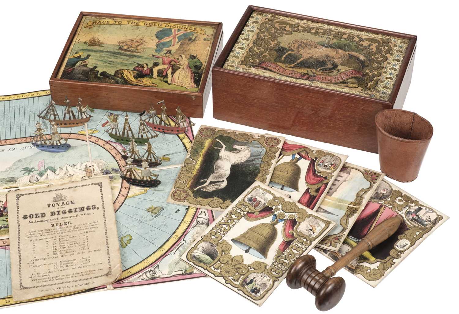 Lot 462 - Games. A varied collection of games, Victorian and later, approximately 16 games