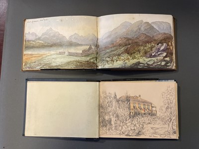 Lot 196 - Sketch Books. Four Sketch Books, 1835 - 85