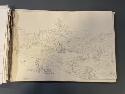 Lot 196 - Sketch Books. Four Sketch Books, 1835 - 85