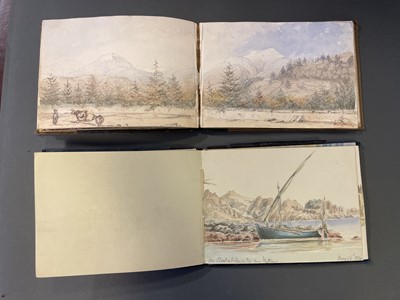 Lot 196 - Sketch Books. Four Sketch Books, 1835 - 85