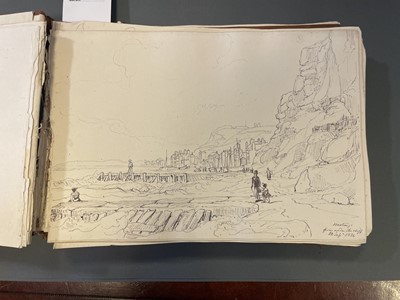 Lot 196 - Sketch Books. Four Sketch Books, 1835 - 85
