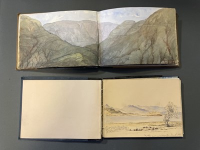 Lot 196 - Sketch Books. Four Sketch Books, 1835 - 85