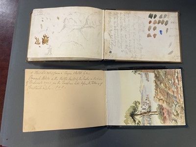 Lot 196 - Sketch Books. Four Sketch Books, 1835 - 85
