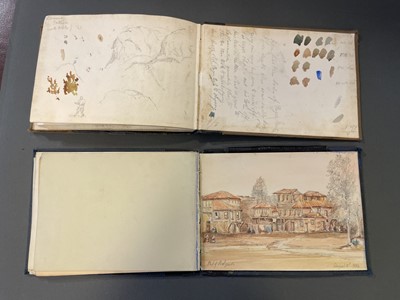 Lot 196 - Sketch Books. Four Sketch Books, 1835 - 85