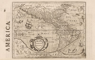 Lot 24 - Mercator (Gerard & Jodocus Hondius). Historia Mundi: or Mercator's Atlas, 1635