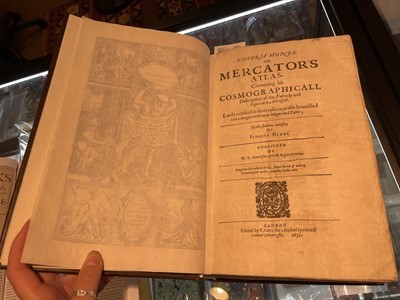 Lot 24 - Mercator (Gerard & Jodocus Hondius). Historia Mundi: or Mercator's Atlas, 1635