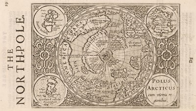 Lot 24 - Mercator (Gerard & Jodocus Hondius). Historia Mundi: or Mercator's Atlas, 1635