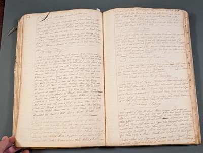 Lot 265 - Cookery Manuscript. A Book of receipts Sept: ye 30th 1695, compiled by Alice Phelipps, 1695-1840