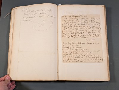 Lot 265 - Cookery Manuscript. A Book of receipts Sept: ye 30th 1695, compiled by Alice Phelipps, 1695-1840