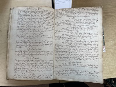 Lot 265 - Cookery Manuscript. A Book of receipts Sept: ye 30th 1695, compiled by Alice Phelipps, 1695-1840