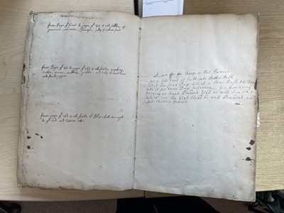 Lot 265 - Cookery Manuscript. A Book of receipts Sept: ye 30th 1695, compiled by Alice Phelipps, 1695-1840