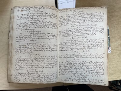 Lot 265 - Cookery Manuscript. A Book of receipts Sept: ye 30th 1695, compiled by Alice Phelipps, 1695-1840