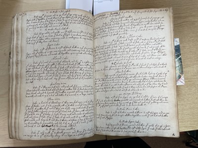 Lot 265 - Cookery Manuscript. A Book of receipts Sept: ye 30th 1695, compiled by Alice Phelipps, 1695-1840