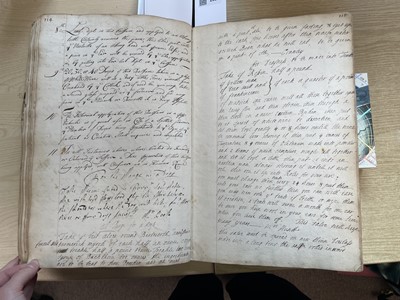 Lot 265 - Cookery Manuscript. A Book of receipts Sept: ye 30th 1695, compiled by Alice Phelipps, 1695-1840