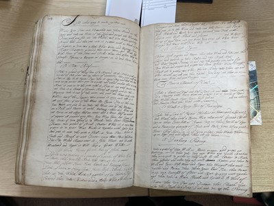 Lot 265 - Cookery Manuscript. A Book of receipts Sept: ye 30th 1695, compiled by Alice Phelipps, 1695-1840