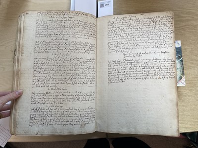 Lot 265 - Cookery Manuscript. A Book of receipts Sept: ye 30th 1695, compiled by Alice Phelipps, 1695-1840