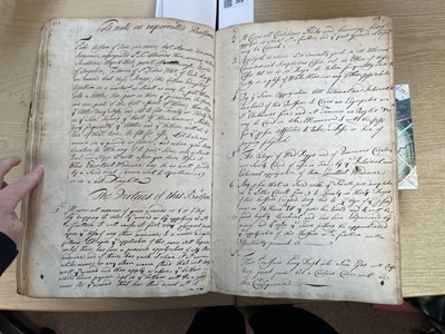 Lot 265 - Cookery Manuscript. A Book of receipts Sept: ye 30th 1695, compiled by Alice Phelipps, 1695-1840