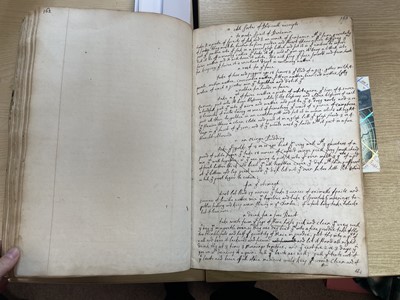 Lot 265 - Cookery Manuscript. A Book of receipts Sept: ye 30th 1695, compiled by Alice Phelipps, 1695-1840
