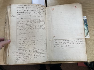 Lot 265 - Cookery Manuscript. A Book of receipts Sept: ye 30th 1695, compiled by Alice Phelipps, 1695-1840