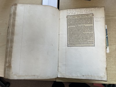 Lot 265 - Cookery Manuscript. A Book of receipts Sept: ye 30th 1695, compiled by Alice Phelipps, 1695-1840