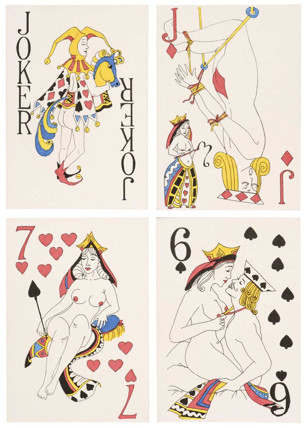 Lot 512 - Lewis (Elaine). Shocker, Erotic Playing Cards, September 1996, & others