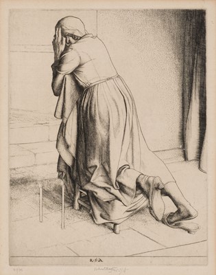 Lot 226 - Austin (Robert Sargent, 1895-1973). Woman Praying, 1927 and four other prints