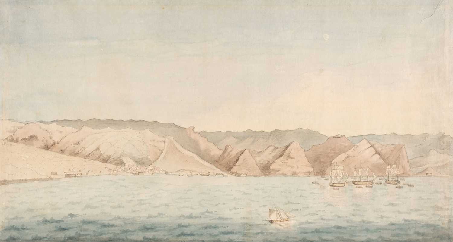 Lot 35 - Tenerife. Henderson (G.). A coastal profile of Tenerife, circa 1815