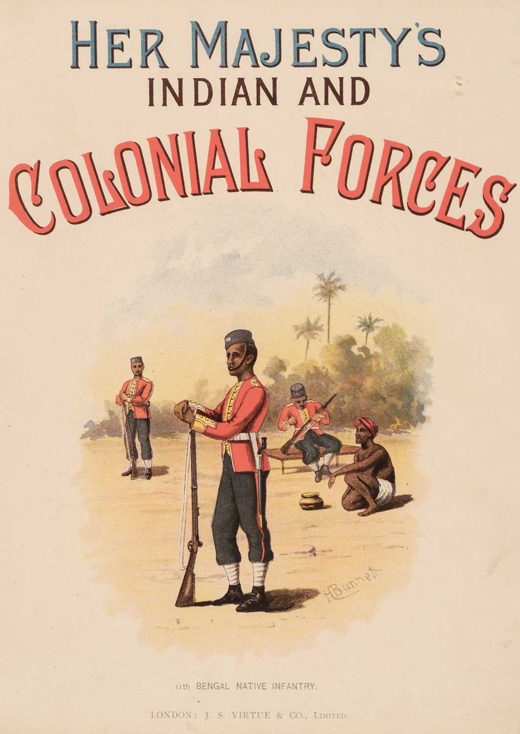 Lot 30 - Richards (Walter). Her Majesty's Army, London: J. S. Virtue & Co., [1888-1891]