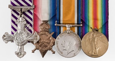 Lot 230 - WWI D.F.C. group, Pilot C.W. Murray, 32 Squadron, RFC late Queen's Own Royal Glasgow Yeomanry