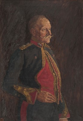 Lot 368 - Crawford (Marjorie Doreen, 1902-1971). Portrait of Colonel Frederick Hugh Crawford