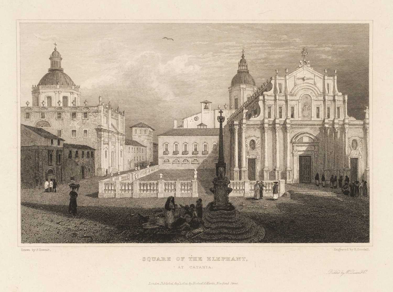 Lot 9 - De Wint (Peter and Light, Major William). Sicilian Scenery from Drawings..., 1823